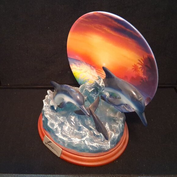 The Bradford Exchange Paradise Discovery Series Vintage Collector Plates - Picture 8 of 12